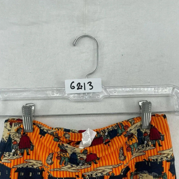 LulaRoe Leggings Women's Sz OS Orange Haunted House Halloween Trick-or-Treat - Picture 12 of 12